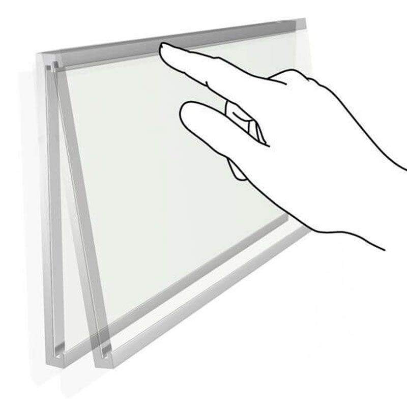 VISLUM placa con sistema pinza