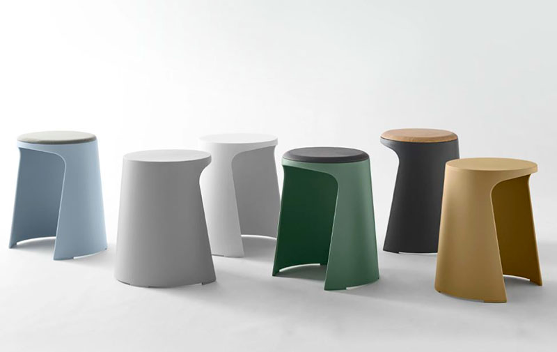 VISLUM taburete apilable HANDY