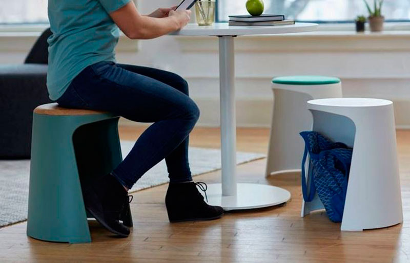 VISLUM taburete apilable Handy