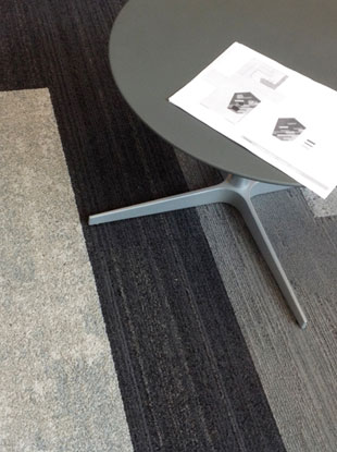 VISLUM alfombra a mida para Recepción oficinas VISLUM alfombra a mida para Recepción oficinas